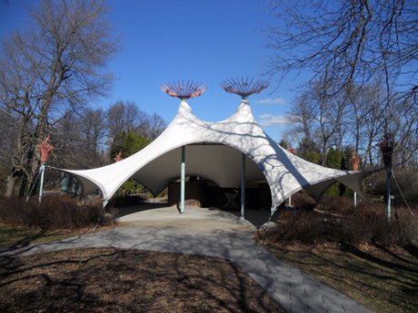 A beautiful pavilion.