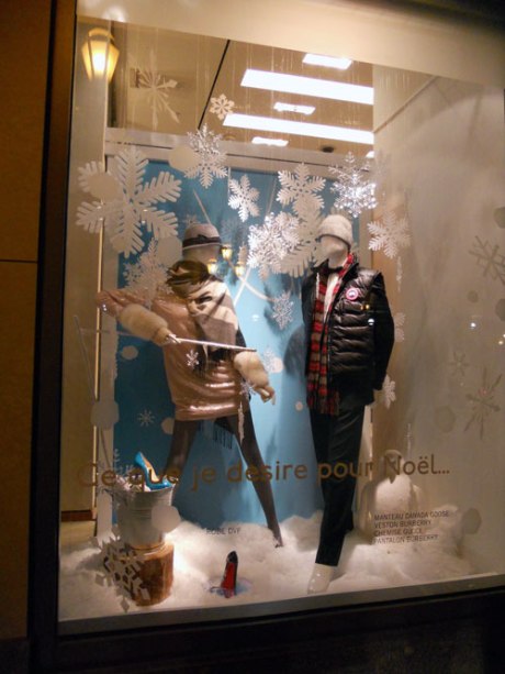 The Holt Renfrew Holiday windows were very beautiful.
