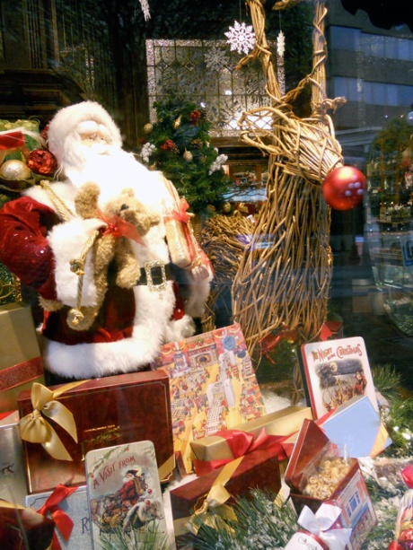 Always two of my favourite festive windows every year are at Rogers Chocolates on Government Street.