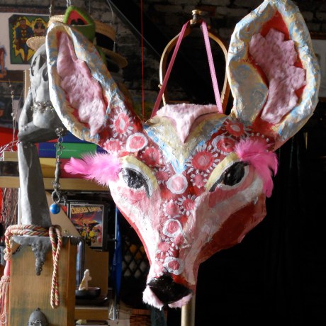 Deer Mask by Annie Nazarian.