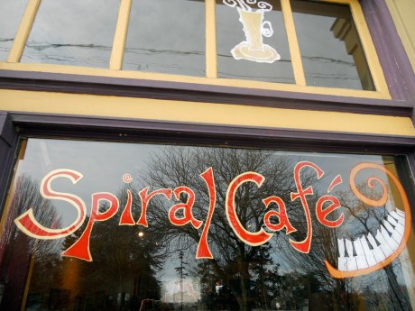 The Spiral Cafe: a great venue for local music and art.