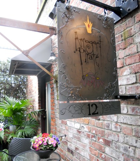 Our journey with Arrogant Pirate began when GJ was asked to create the boutique sign.