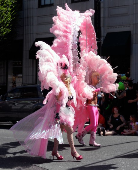Paparazzi Nightclub always presents the most fabulous attire for the parade.
