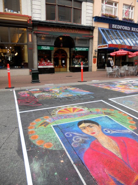 From the recent Victoria International Chalk Art Festival.