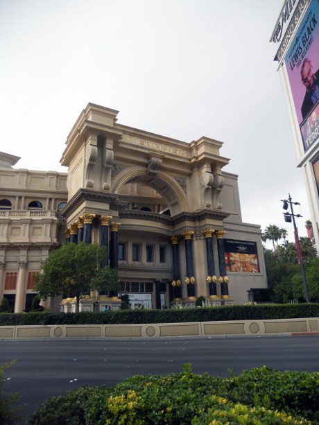 The Forum Shops at Caesars Palace is a big shopping mall, but very pretty as far as malls go.