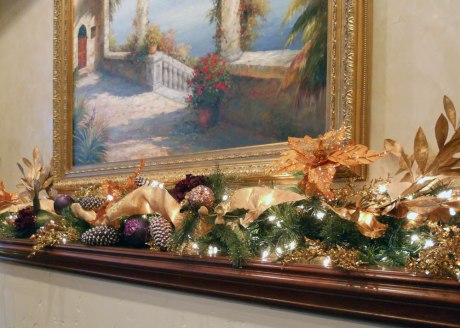 More cheery decorations at Lusso.