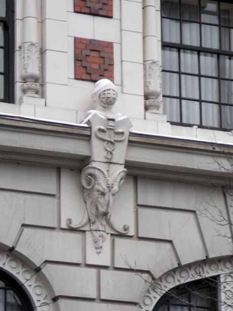 Davenport Hotel, architectural detail.