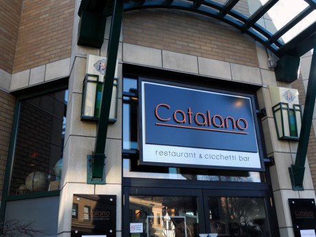 Catalano Restaurant and Cicchetti Bar, corner of Courtney and Gordon streets.