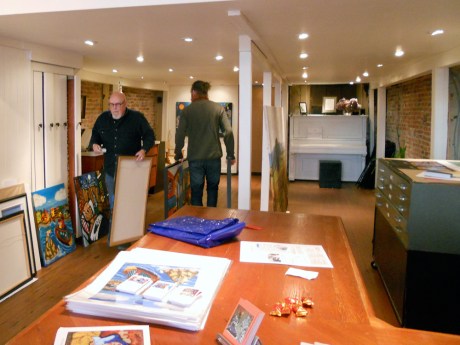 It all came together quite quickly; we were able to go for lunch by about 1 pm!