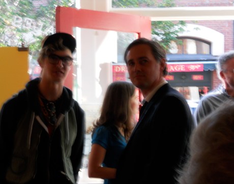 The reception, Friday 13 June 2014.