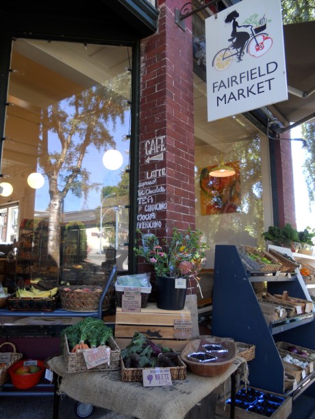 The lovely Fairfield Market on Oscar near the corner at Moss Street…