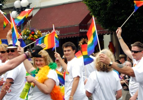 All the colours of the rainbow; pride for our gay, lesbian, bisexual, transgender, two-spirited, intersex, friends and allies.