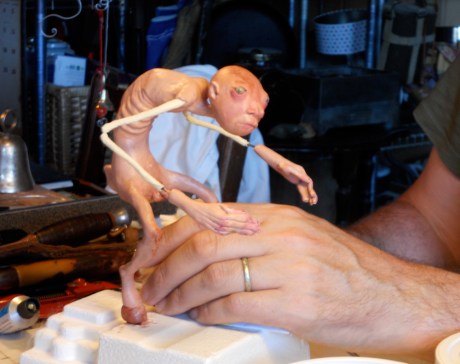 A new figurative piece in progress, by GJ Pearson