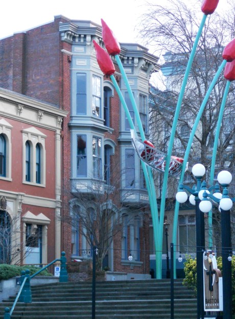 Entrance to historic Bastion Square.
