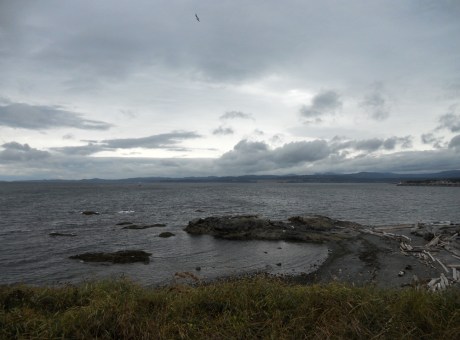 On Dallas Road looking towards Metchosin.